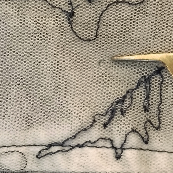 Parsley & Sage Cotton Embroidered Button Up White/Blue Tunic Top Sz 2X Cotton - Picture 7 of 10